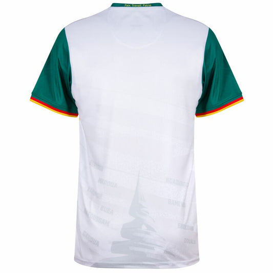 “2025 Cameroon White Away Fan Version Jersey”