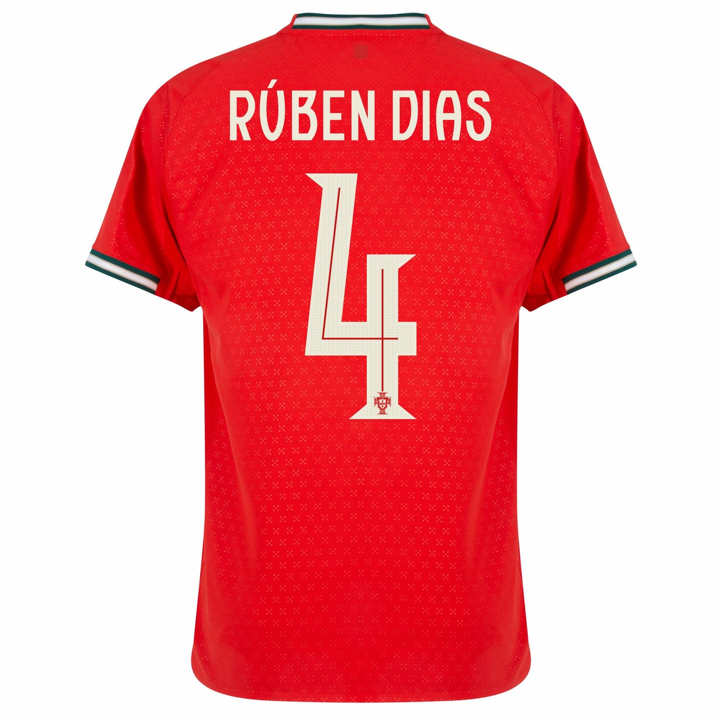 Camisola Portugal 2025 Principal Versão Adepto RUBEN DIAS #4