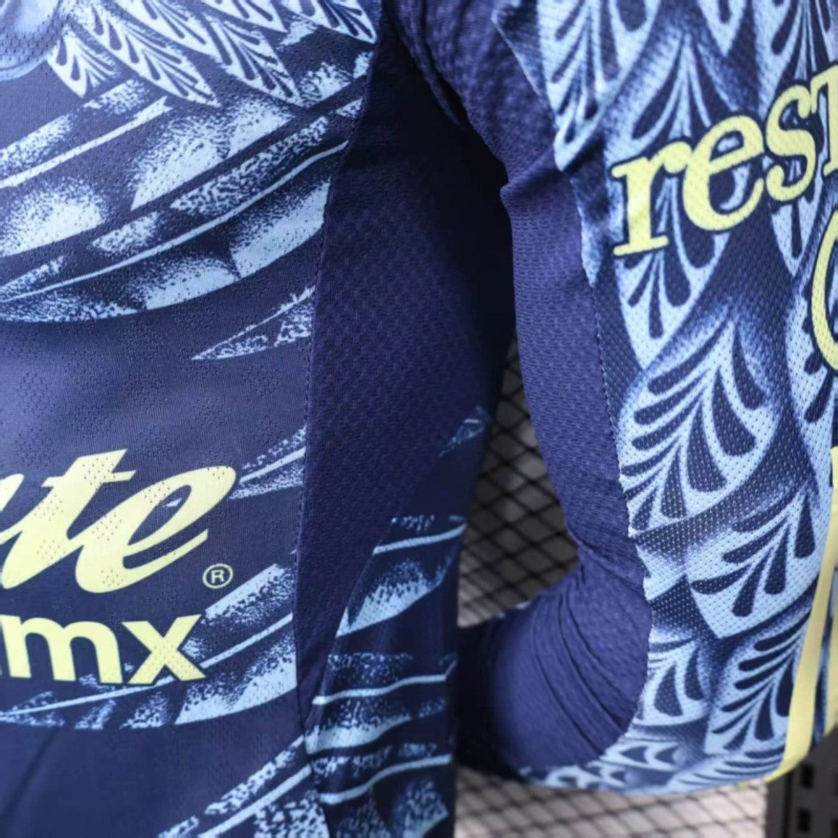 Camisola Manga Comprida CF America 2025-26 Alternativa Azul Versão Jogador