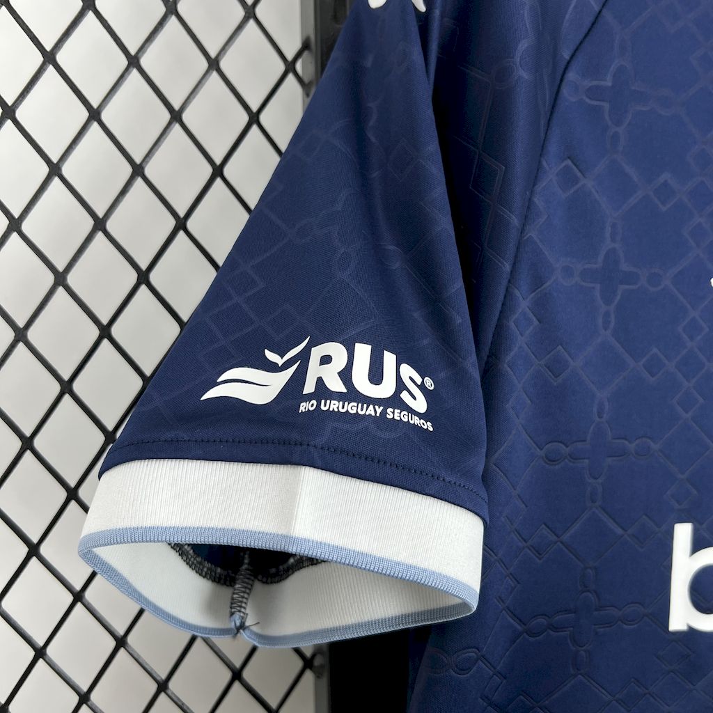 Camisola Racing Club 2025-26 Alternativa Azul Versão Adepto