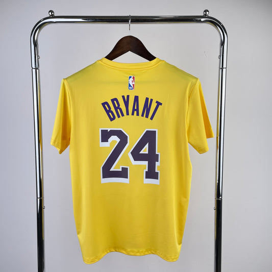 T-shirt NBA Los Angeles Lakers Dri-Fit Bryant #24 Yellow