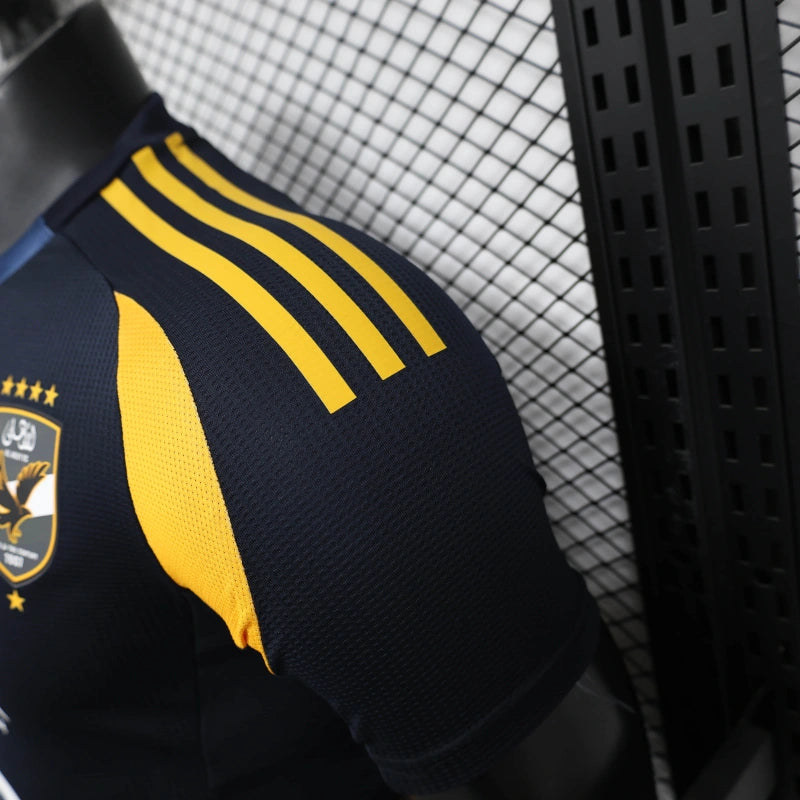 Camisola Al Ahly SC 2024-25 Alternativa Preta Versão Jogador