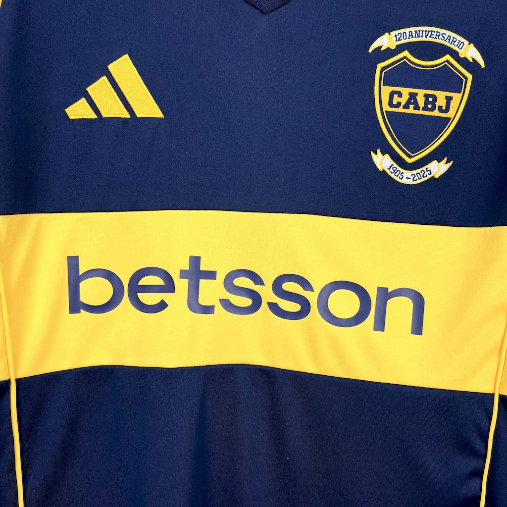 Camisola CA Boca Juniors 2025-26 Principal Versão Adepto