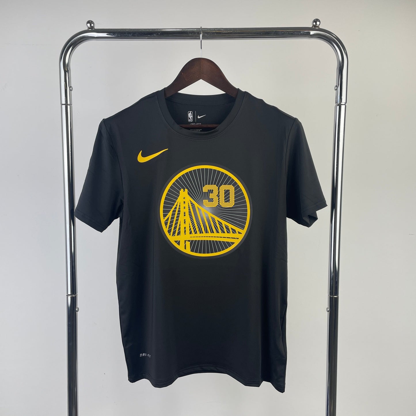 Tshirt NBA 2022 Golden State Warriors Dri-Fit Curry #30 Preta