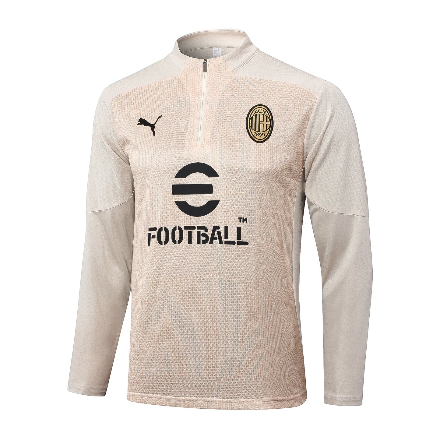 Fato de Treino AC Milan 2024-25 - Camisola com Fecho