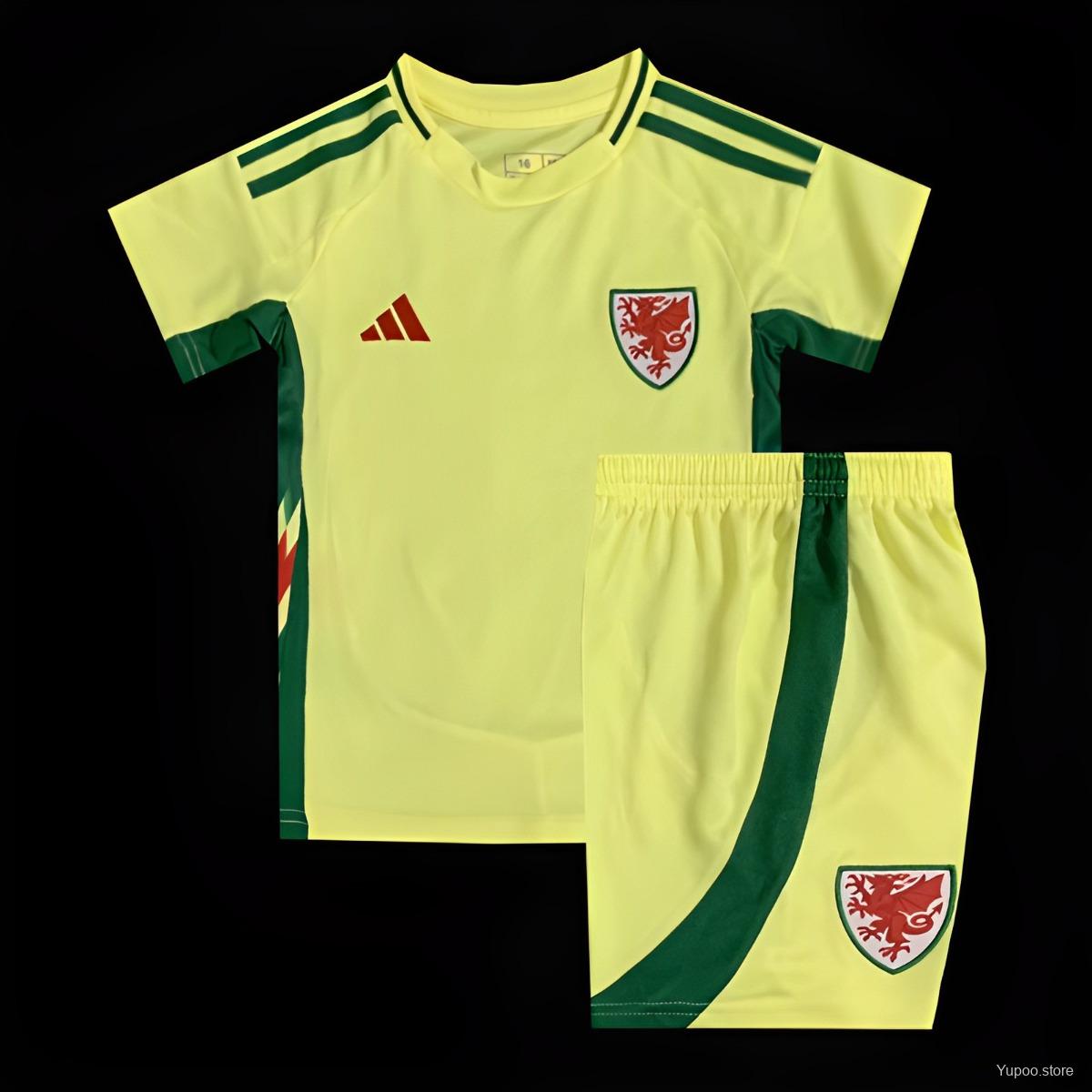 Kit Criança Pais de Gales 2024 Alternativo