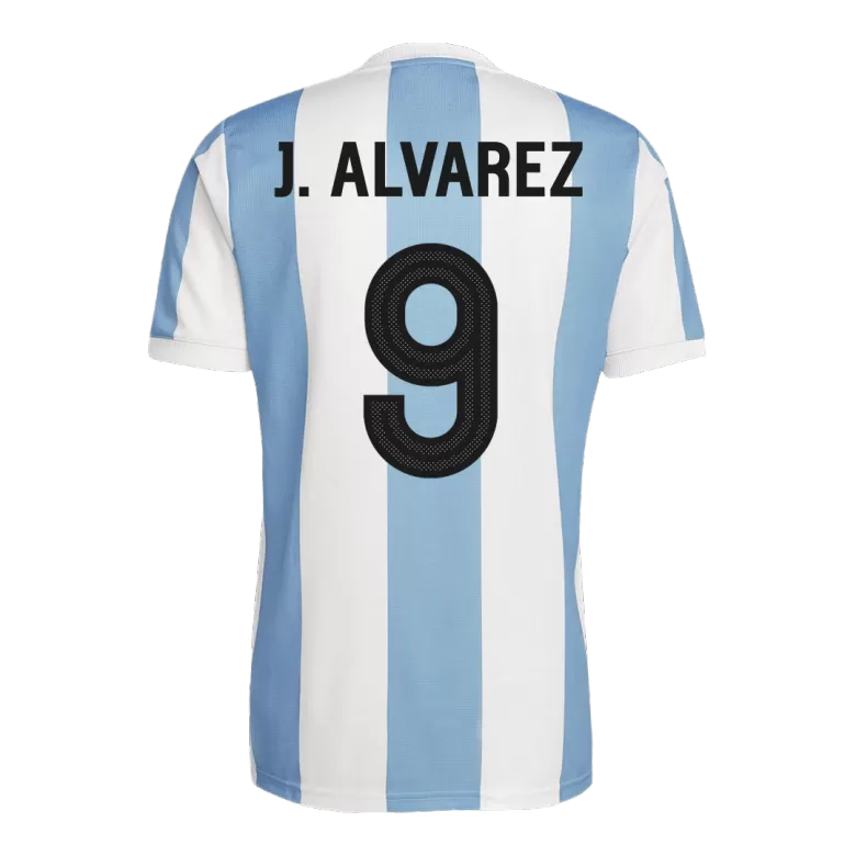 Camisola Argentina 2024 Edição Especial 50º Aniversário Versão Adepto J.ALVAREZ #9