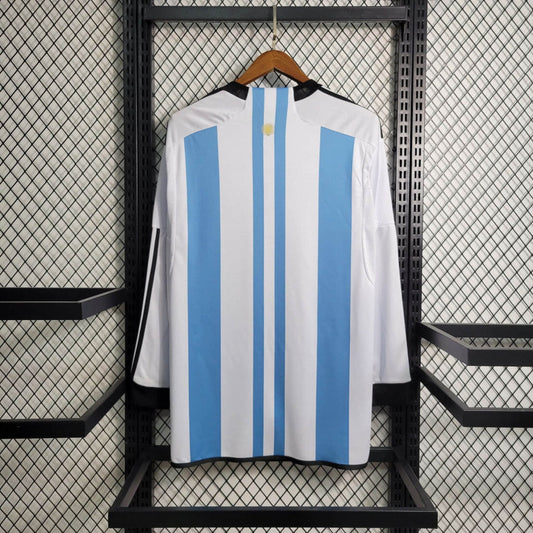 2022 Argentina Long-Sleeve Home Jersey