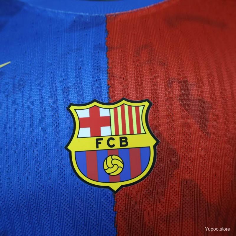 Camisola FC Barcelona 2025-26 Edição Travis Scott Versão Jogador