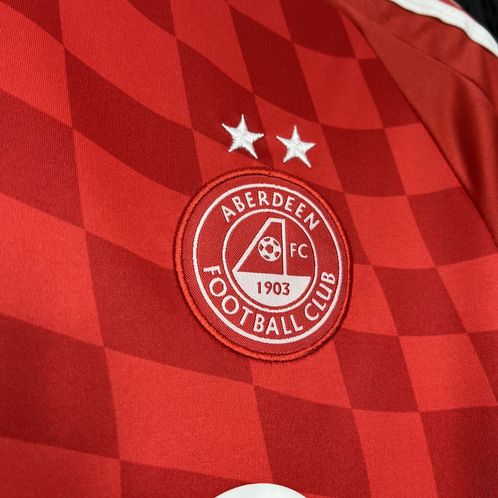 Camisola Aberdeen FC 2024-25 Principal Versão Adepto