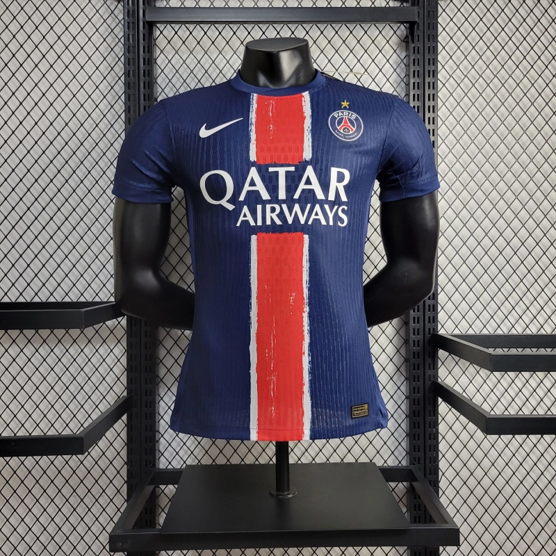 Camisola FC Paris Saint-Germain 2024-25 Principal Final UCL Versão Jogador 1 Estrela