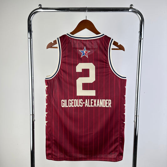 NBA 2024 Oklahoma City Thunder All-Star Jersey