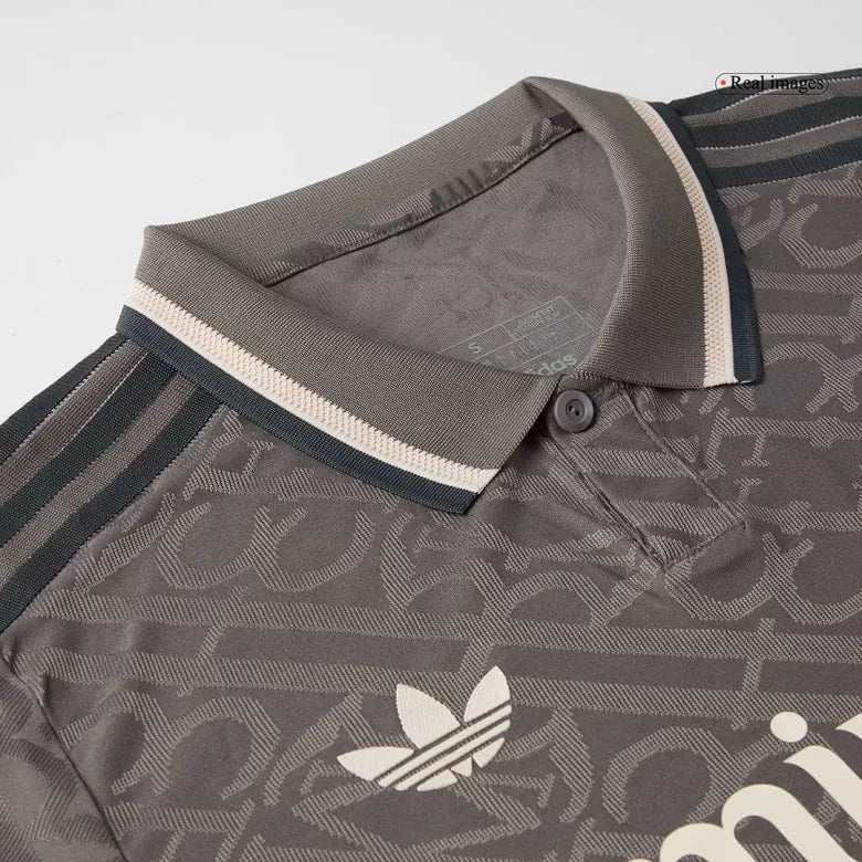Camisola Real Madrid CF 2024-25 Alternativa Preta Versão Adepto (Entrega Imediata)