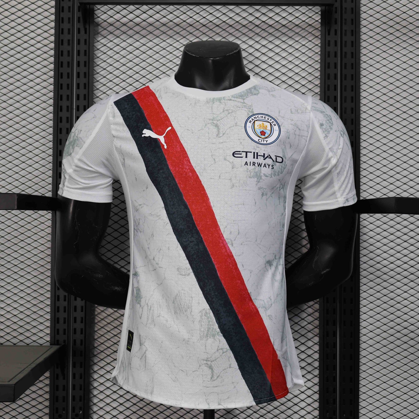Camisola MCI 2025-26 Alternativa Branca CWC Versão Jogador