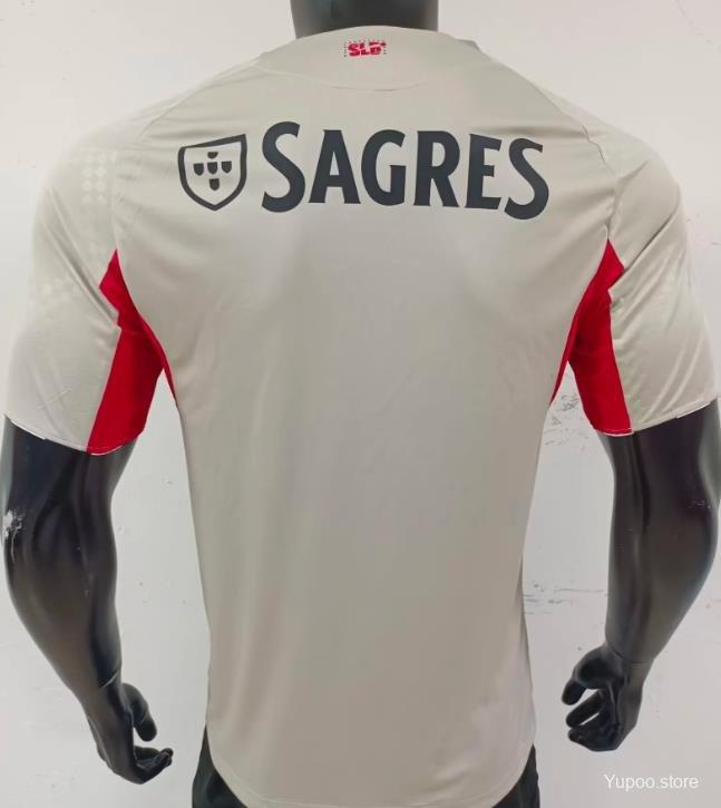 Camisola SLB 2025-26 Alternativa Beje Versão Jogador