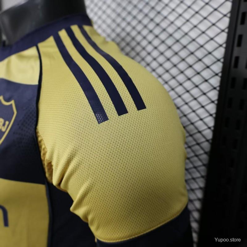 Camisola CA Boca Juniors 2025-26 Alternativa Amarela Versão Jogador