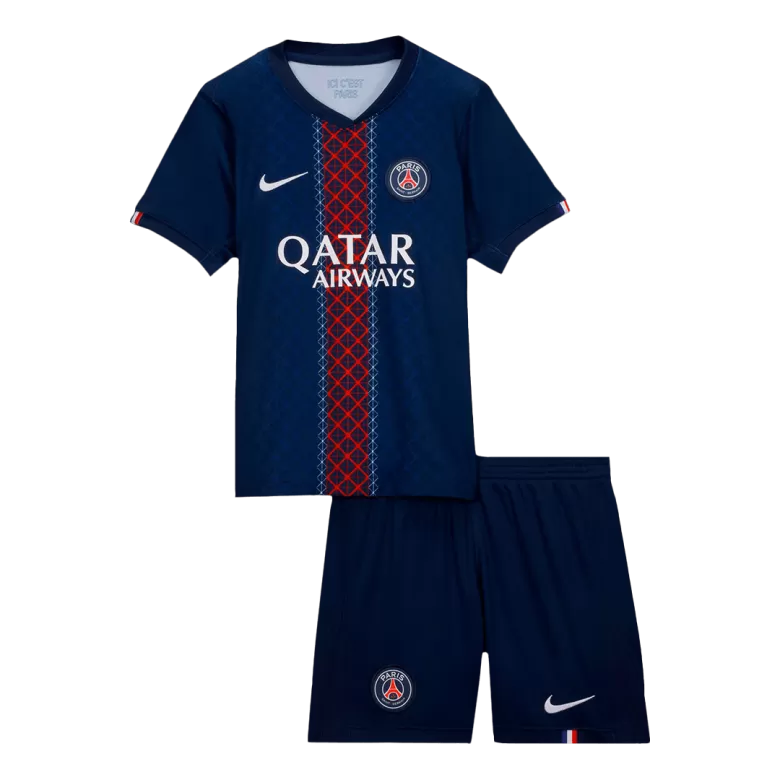 Kit Criança FC Paris Saint-Germain 2025-26 Principal