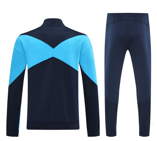 Olympique de Marseille 2024-25 Tracksuit – Zip-Up Top