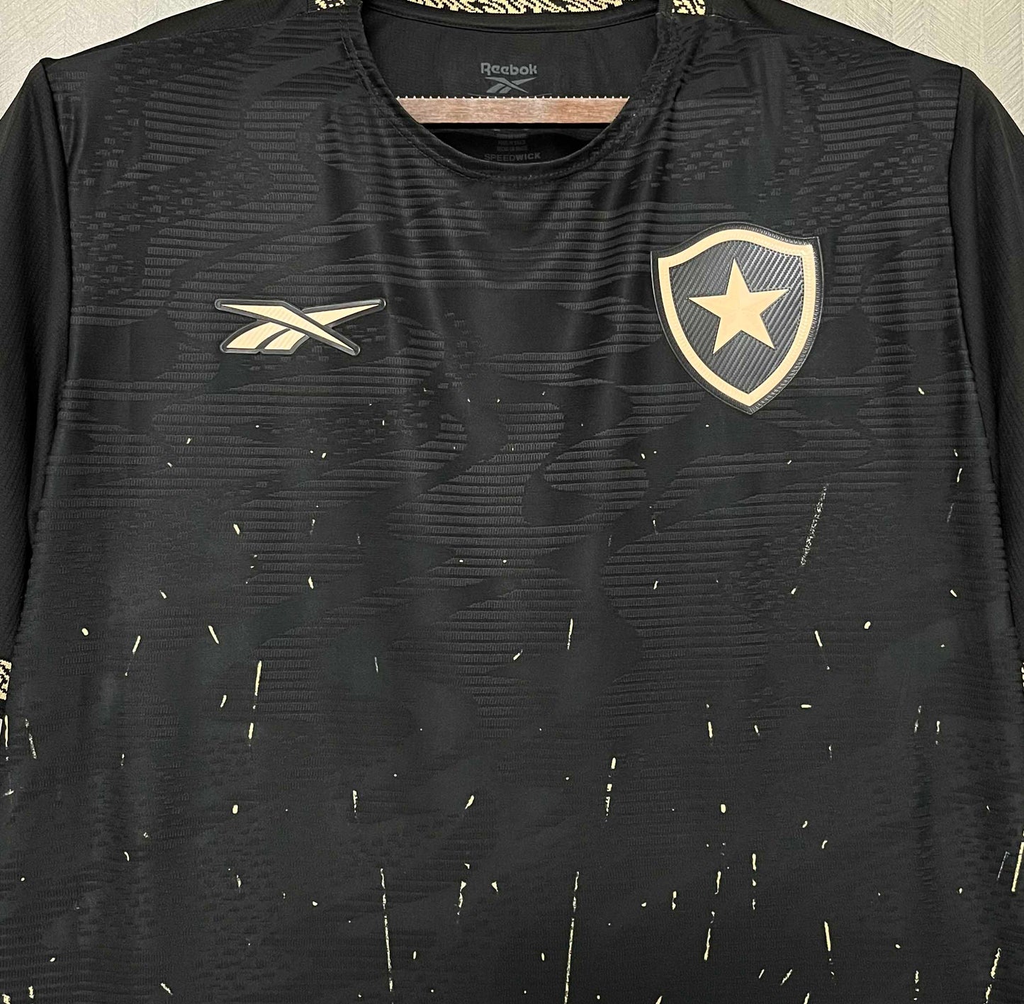 Camisola Botafogo-RJ 2024-25 Alternativa Preta Versão Adepto