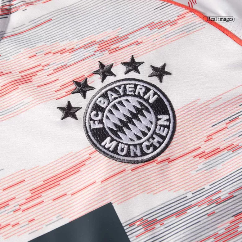 Camisola FC Bayern 2025-26 Alternativa Creme Versão Adepto J. PALHINHA #16