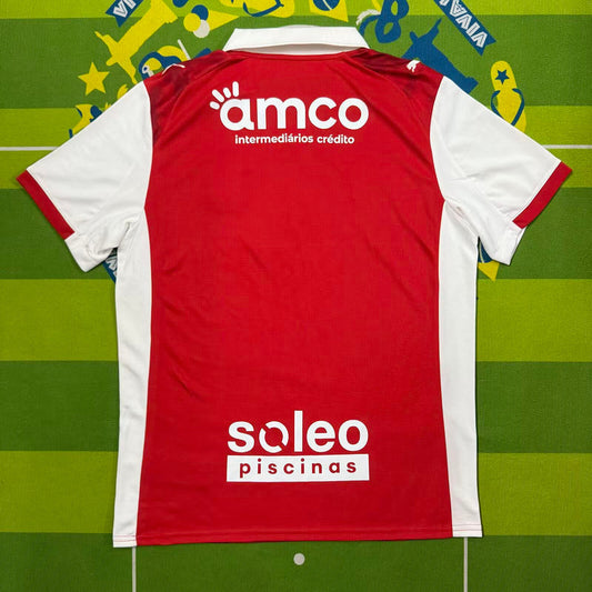 SC Braga 2025-26 Home Jersey – Fan Version