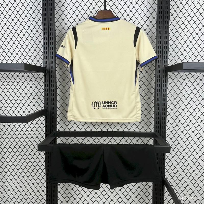 Kit Criança FC Barcelona 2025-26 Alternativo