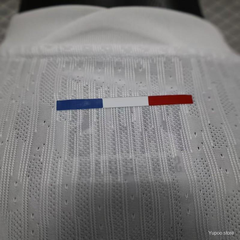 Camisola FC Paris Saint-Germain 2025-26 Alternativa Branca Versão Jogador