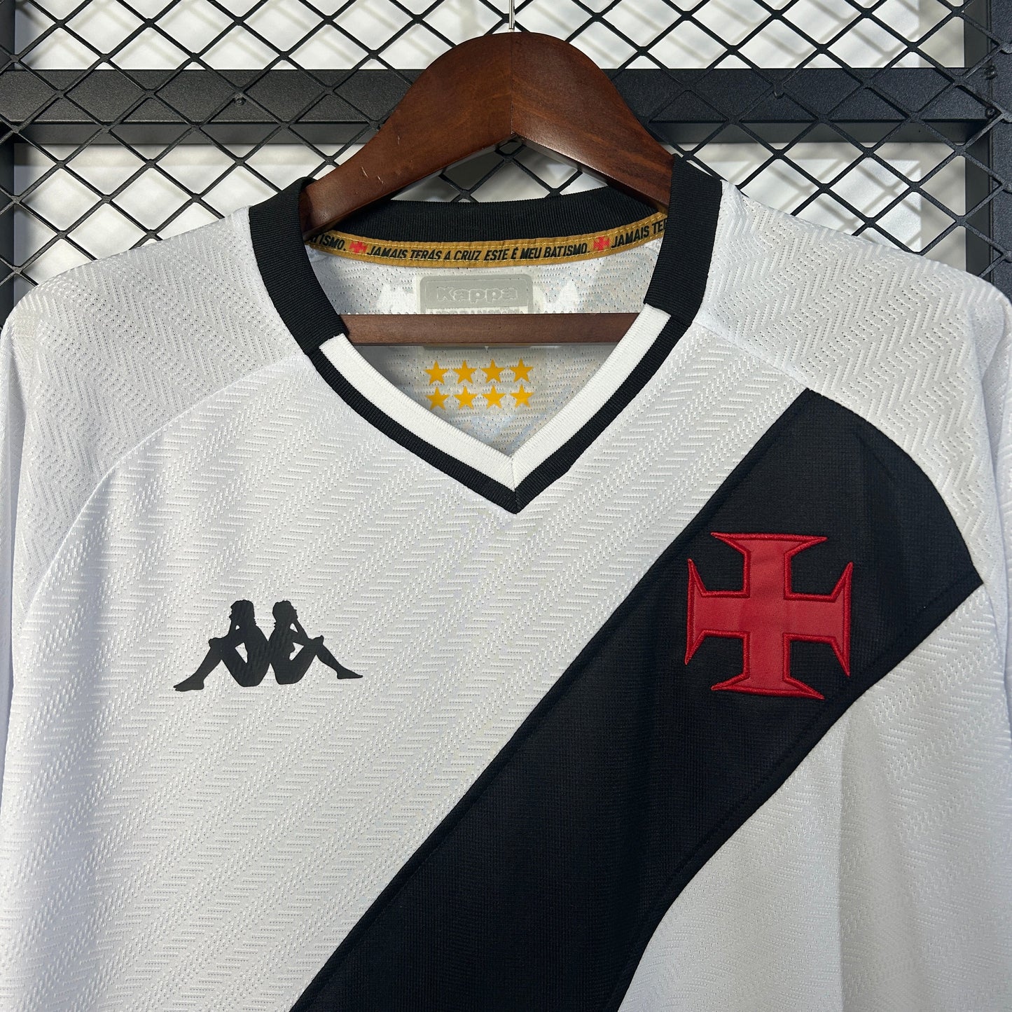 Camisola Vasco da Gama 2025-26 Alternativa Branca Lisa Versão Adepto