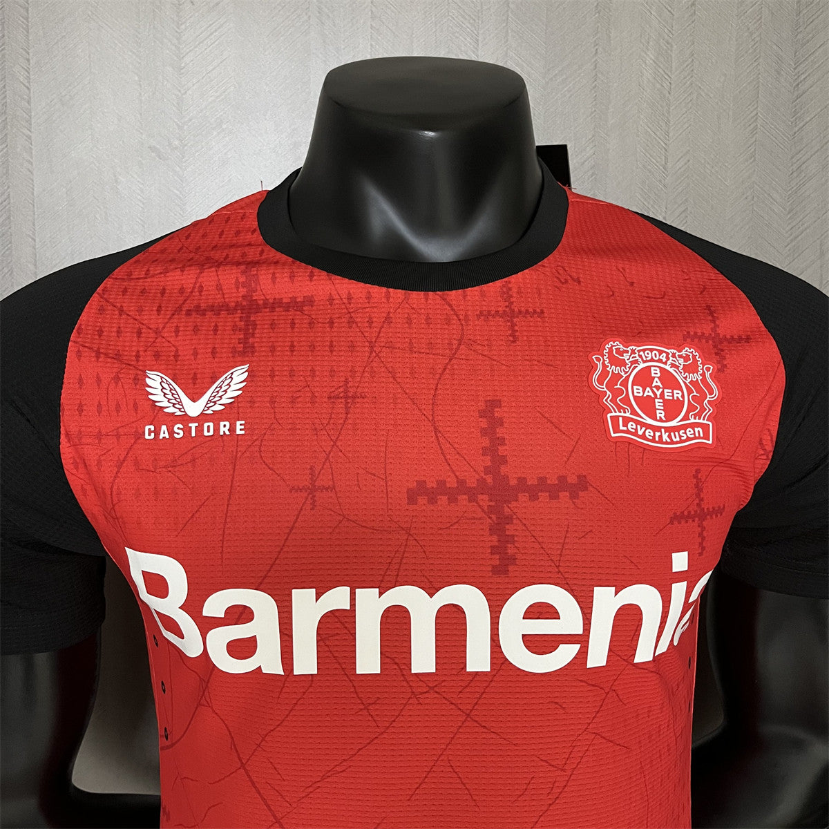 Camisola Bayer 04 Leverkusen 2024-25 Principal Versão Jogador