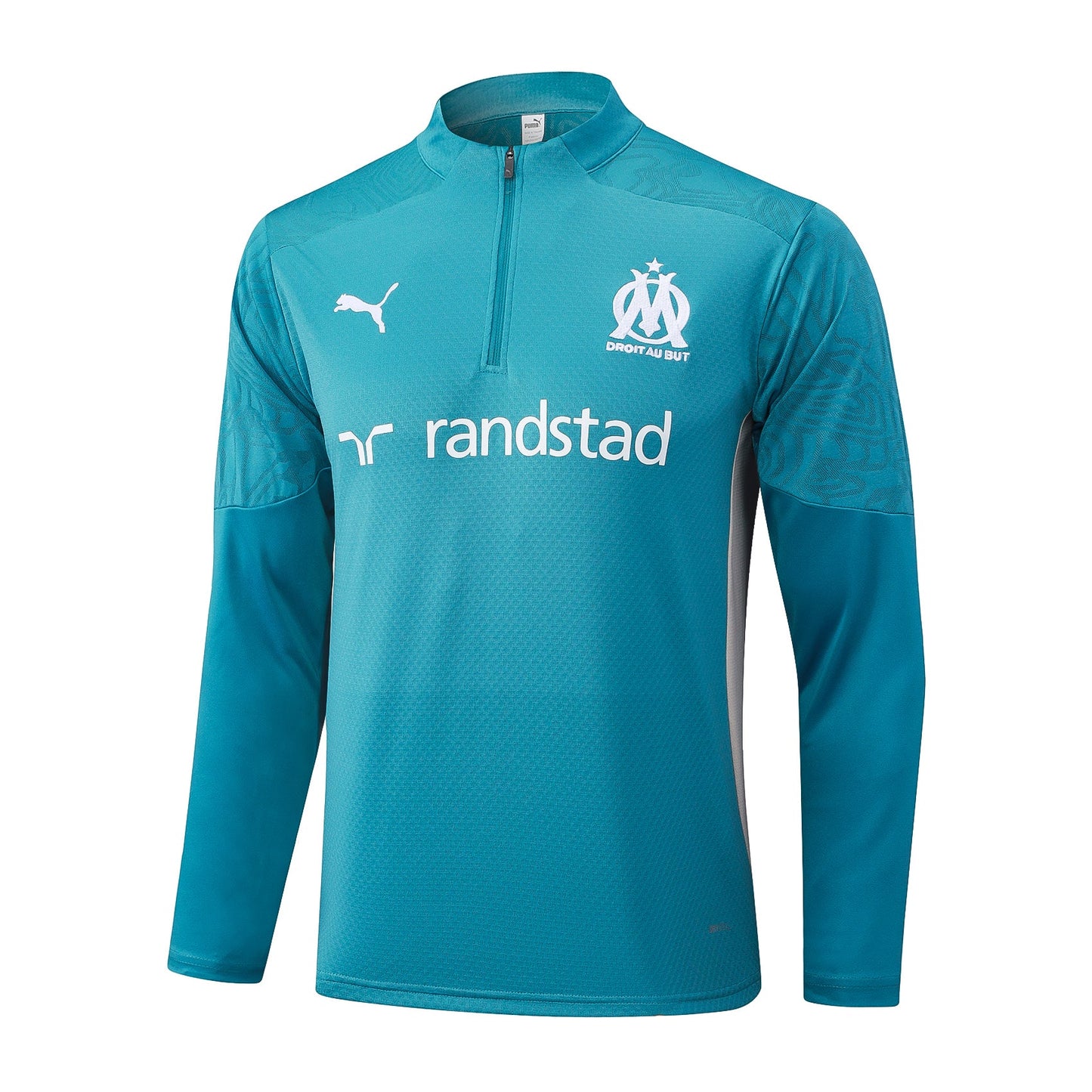 Fato de Treino Olympique Marselha 2024-25 - Camisola com Fecho