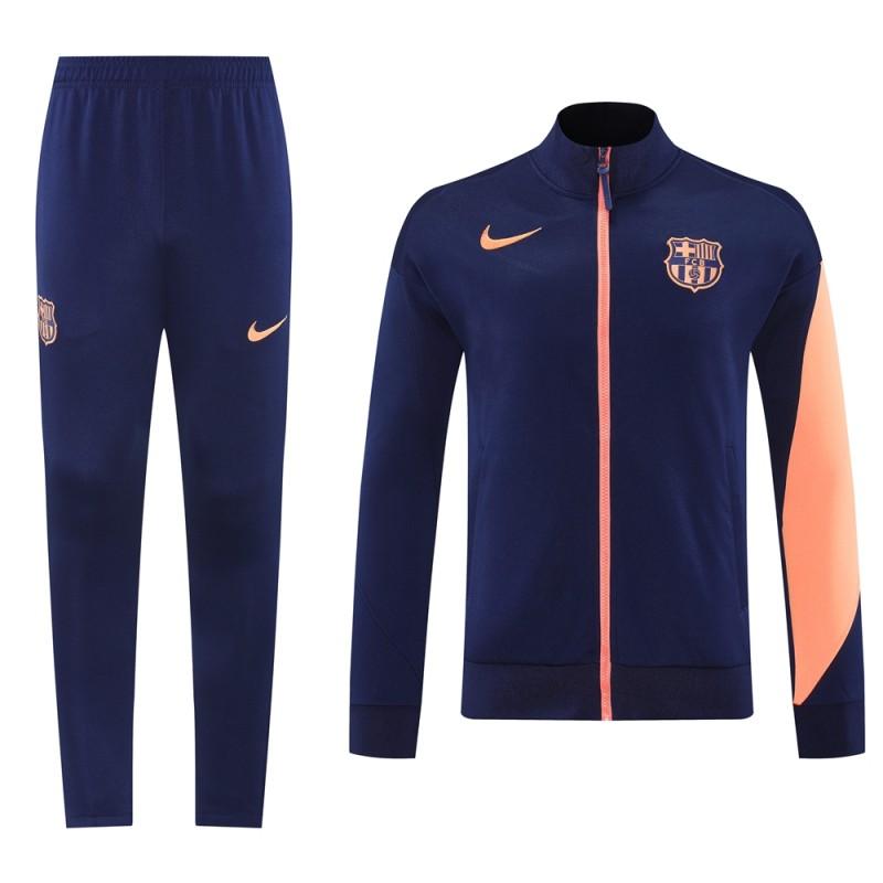 Fato de Treino FC Barcelona 2025-26 - Casaco sem Capuz