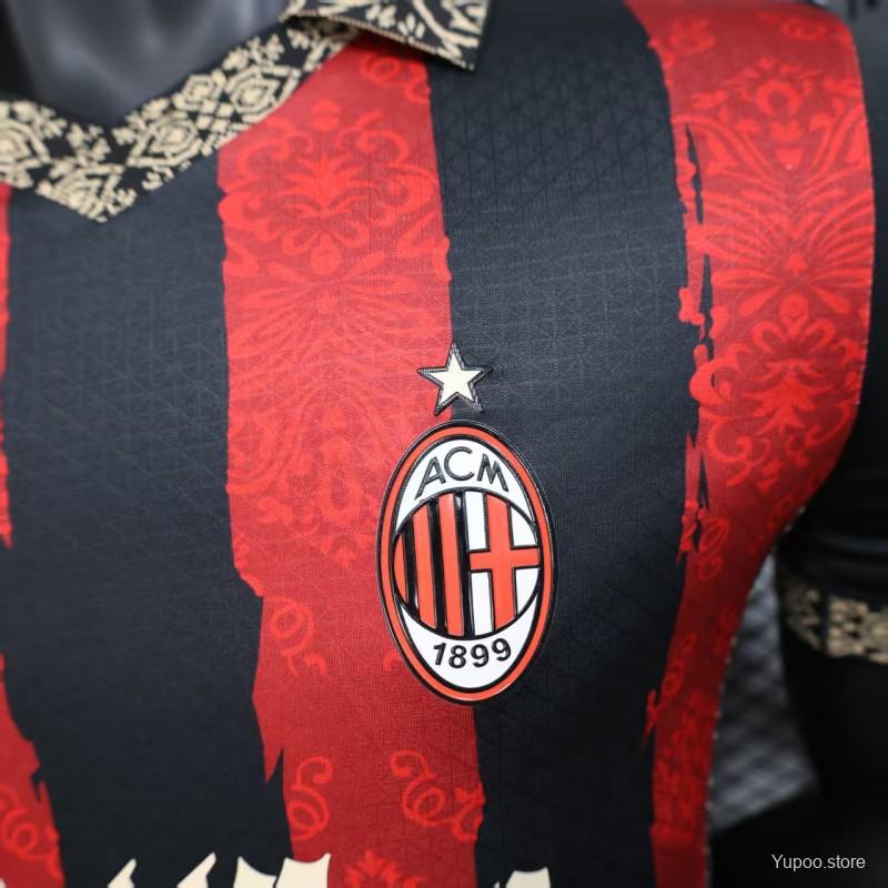 Camisola Ac Milan 2025-26 Edição Especial Versão Jogador