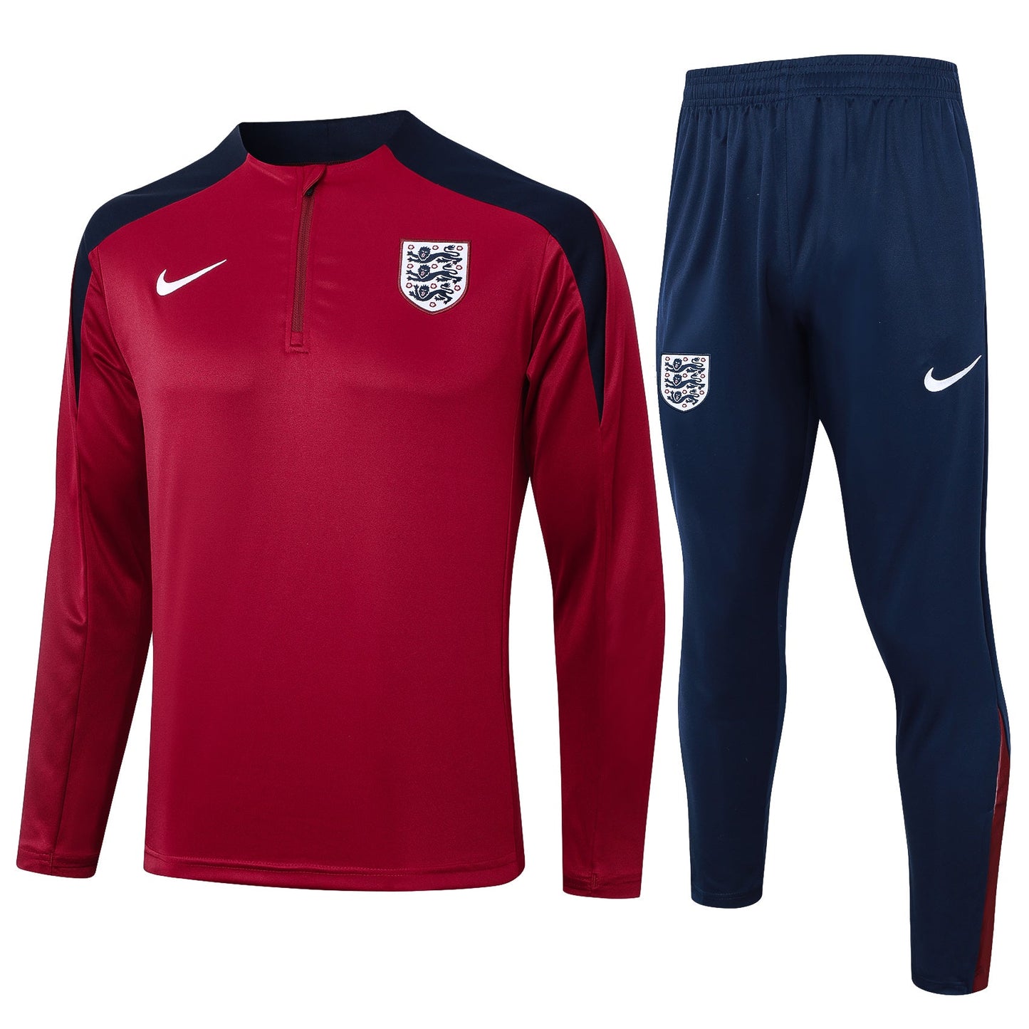 Fato de Treino Inglaterra 2025 - Camisola com Fecho