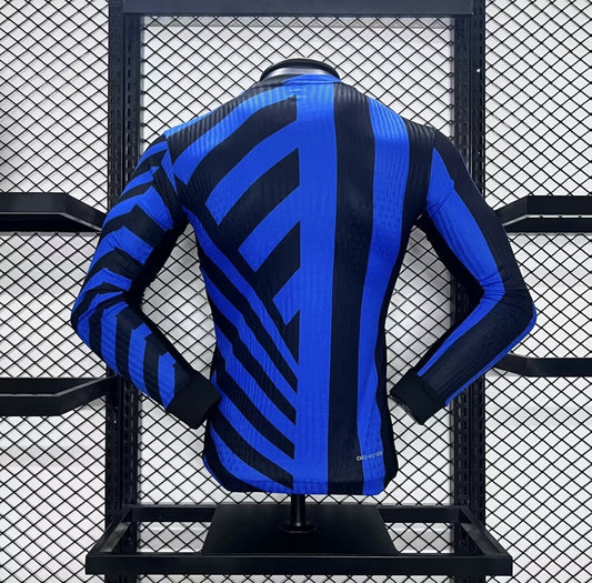 Camisola Manga Comprida Inter Milão 2024-25 Principal Versão Jogador