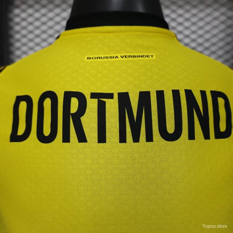 Camisola Borussia Dortmund 2025-26 Principal Versão Jogador