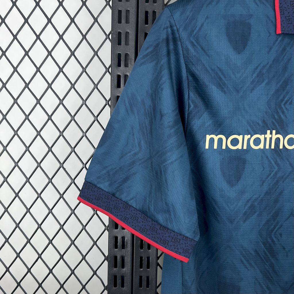 Camisola Equador 2025 Alternativa Azul Versão Adepto M. CAICEDO #23