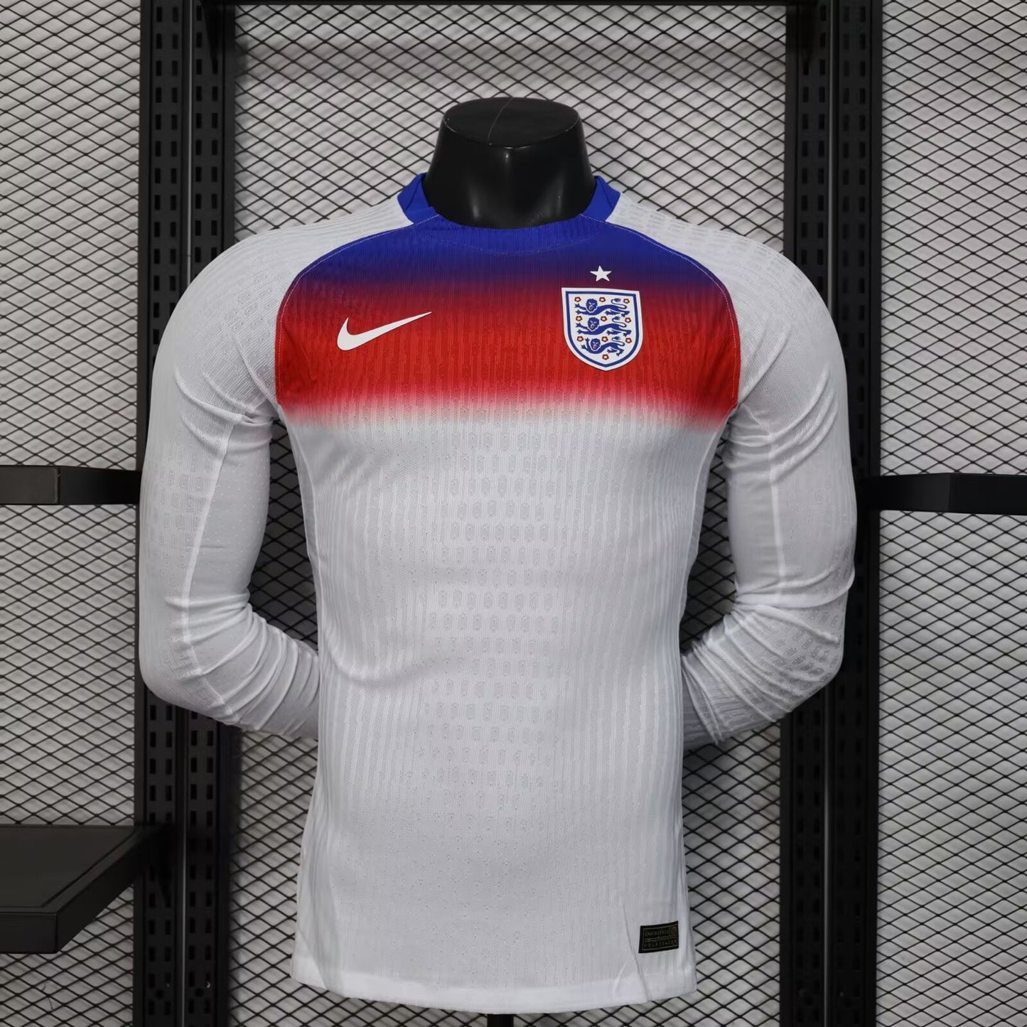 Camisola Manga Comprida Inglaterra 2025 Principal Versão Jogador