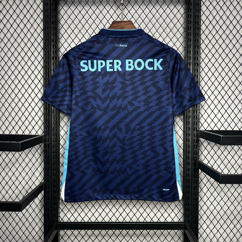 Camisola FCP 2024-25 Alternativa Azul Versão Adepto (Entrega Imediata)