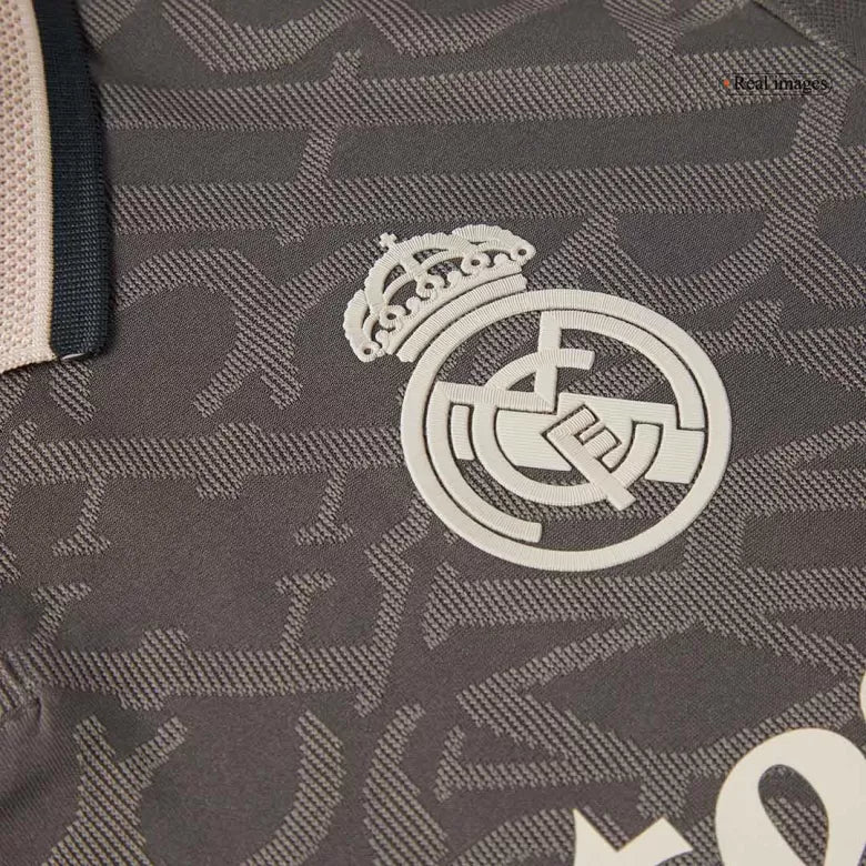 Camisola Real Madrid CF 2024-25 Alternativa Preta Versão Adepto (Entrega Imediata)
