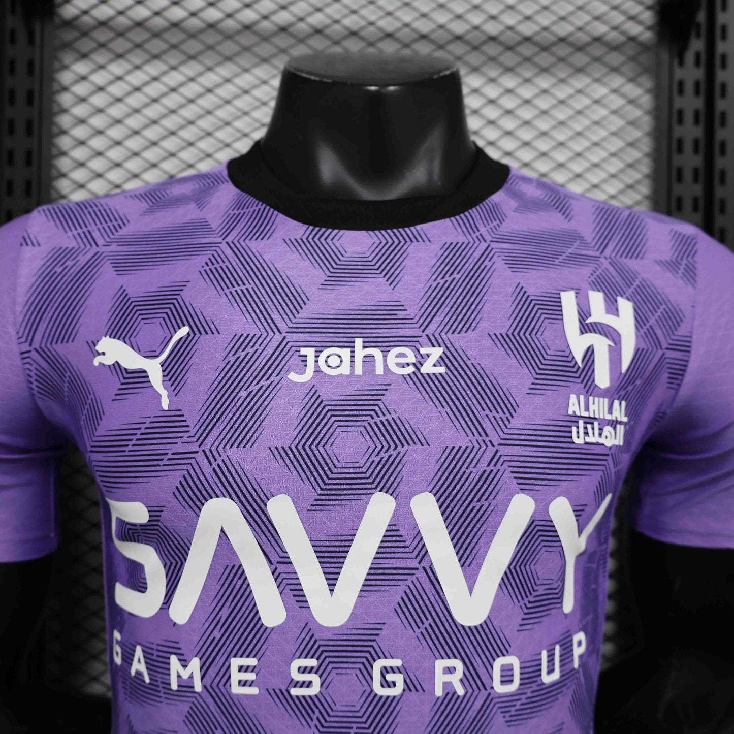 Camisola Al-Hilal SFC 2024-25 Alternativa Azul Versão Jogador