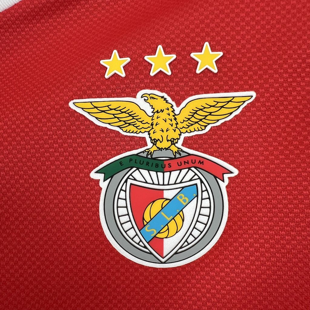 Camisola Manga Comprida SLB 2025-26 Principal Versão Adepto