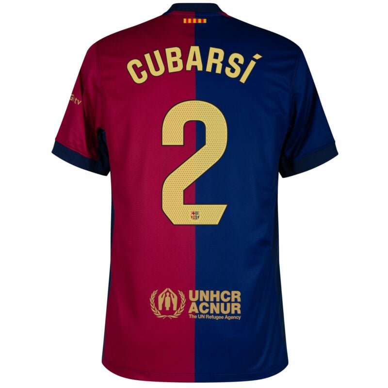 Camisola FC Barcelona 2024-25 Principal Versão Adepto CUBARSÍ #2