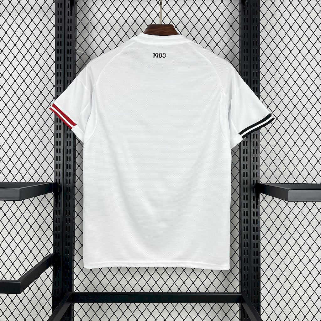 Camisola Besiktas JK 2025-26 Alternativa Branca Versão Adepto