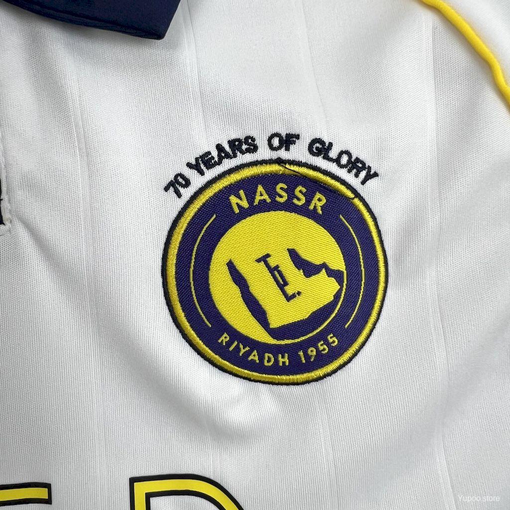 Kit Criança Al-Nassr FC 2025-26 Principal