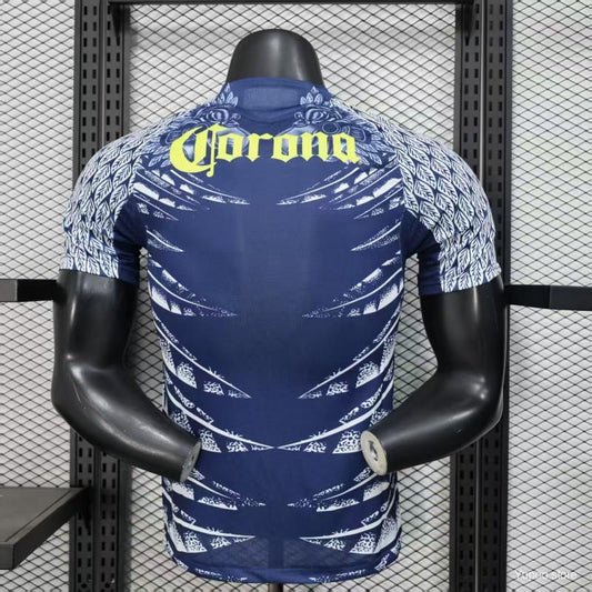 2025-26 CF América Blue Away Player Version Jersey