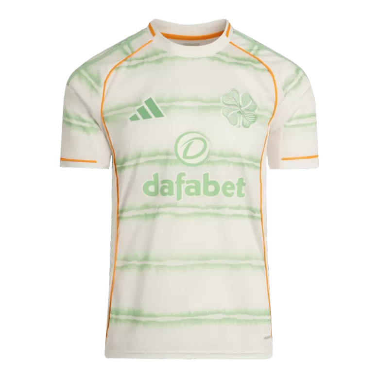 Camisola Celtic FC 2025-26 Alternativa Beje Versão Adepto