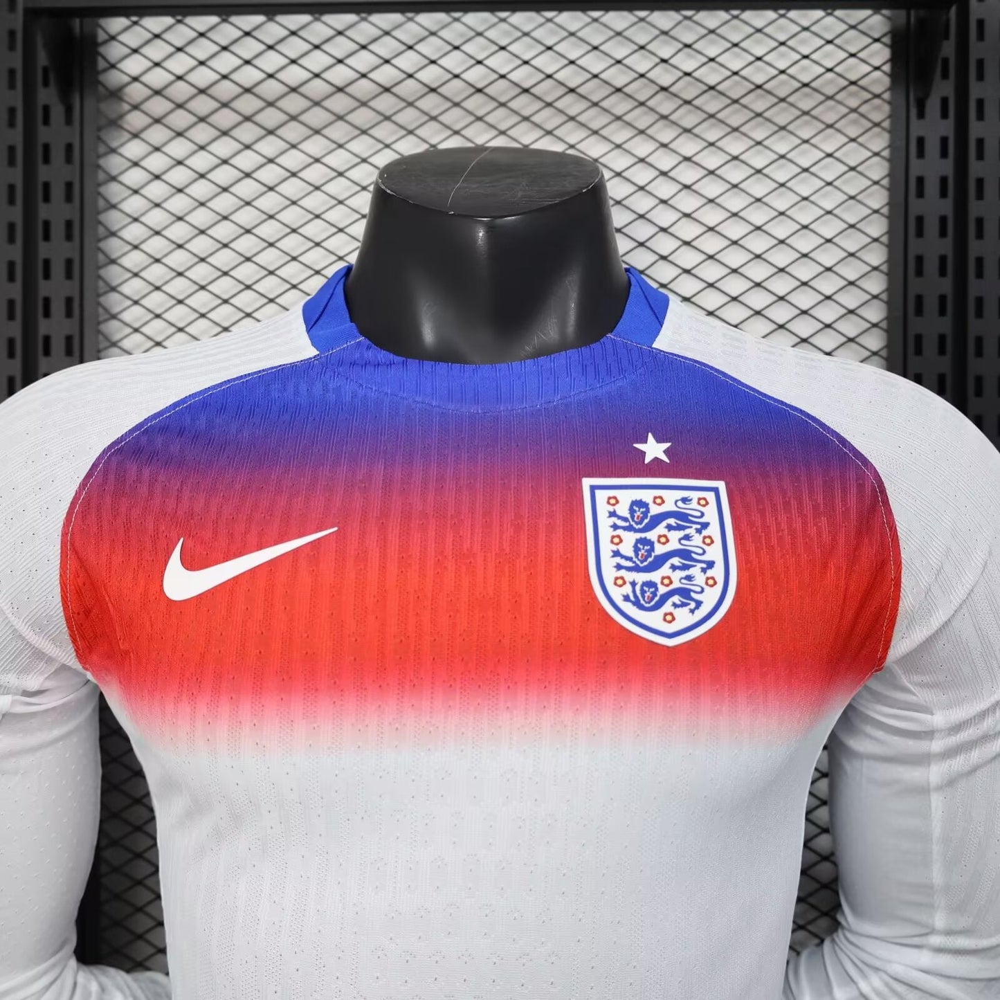 Camisola Manga Comprida Inglaterra 2025 Principal Versão Jogador