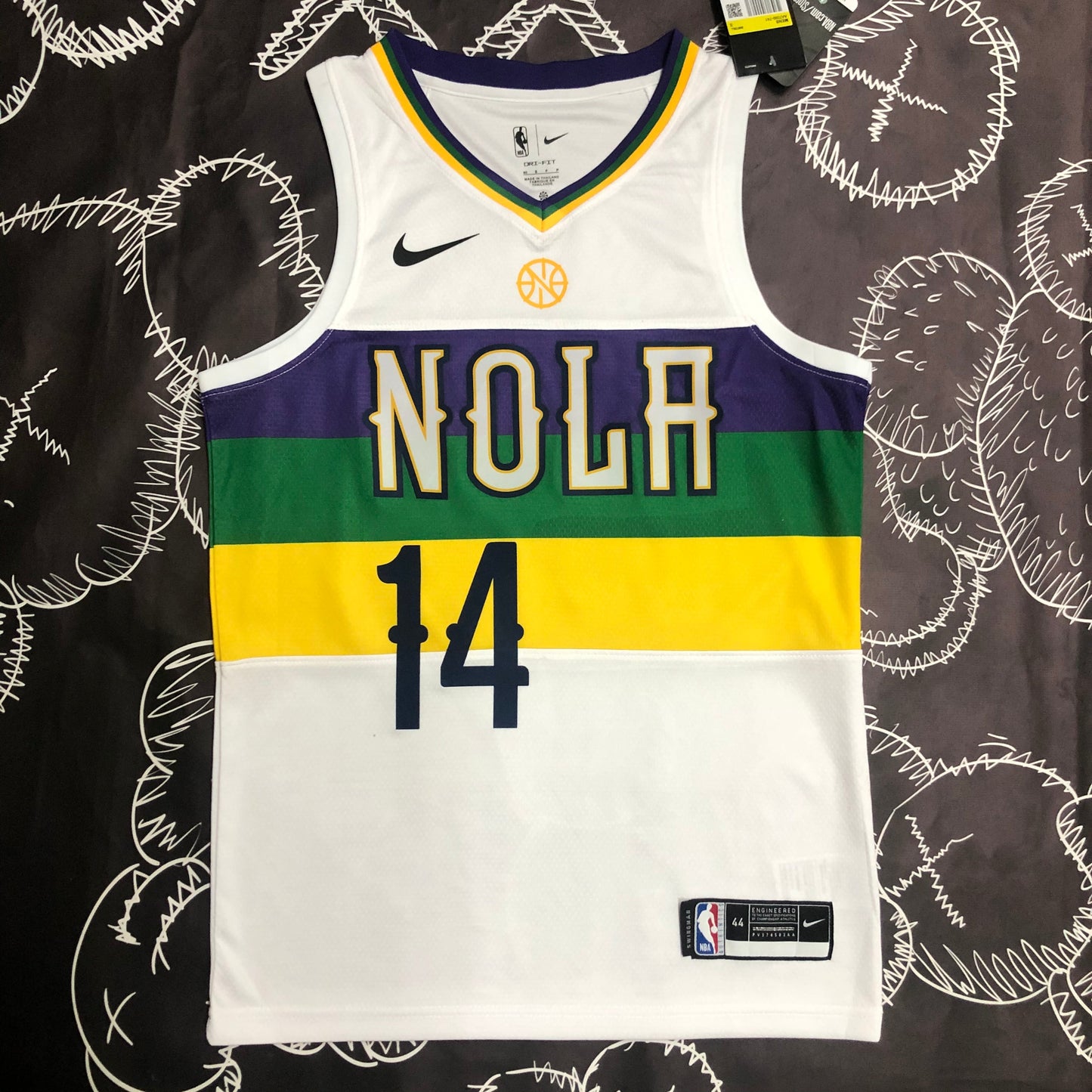 Camisola NBA 2018 New Orleans Pelicans