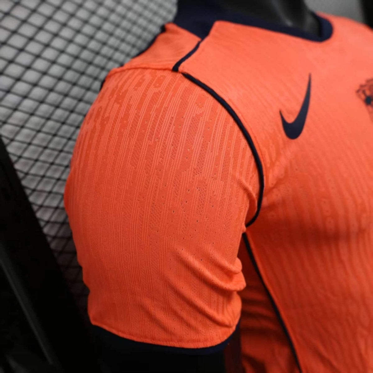 Camisola FC Barcelona 2025-26 Alternativa Laranja Versão Jogador