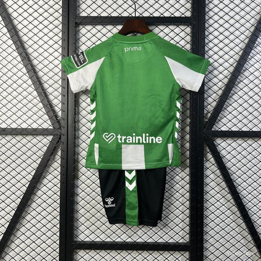 Kids’ Kit Real Betis 2025-26 Home Jersey
